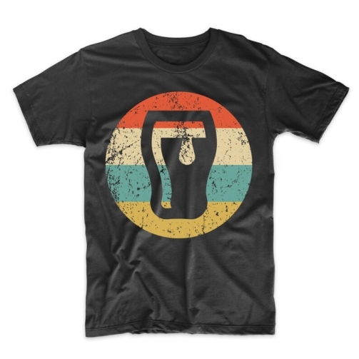 Craft Beer Drinker Shirt - Retro Beer Glass Men's T-Shirt - Beer Icon Shirt